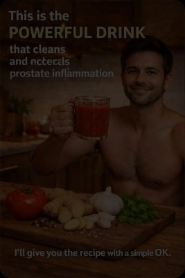 Uncover the Secret: This 3-Ingredient Drink Is a Game-Changer for Men's Prostate Health After 40!