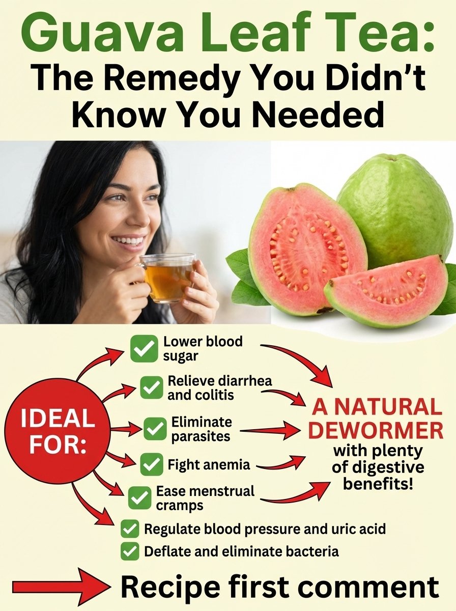 The Hidden Power of Guava Leaves: 5 Shocking Benefits You NEED to Know (Plus How to Brew Your Own Miracle Tea!)