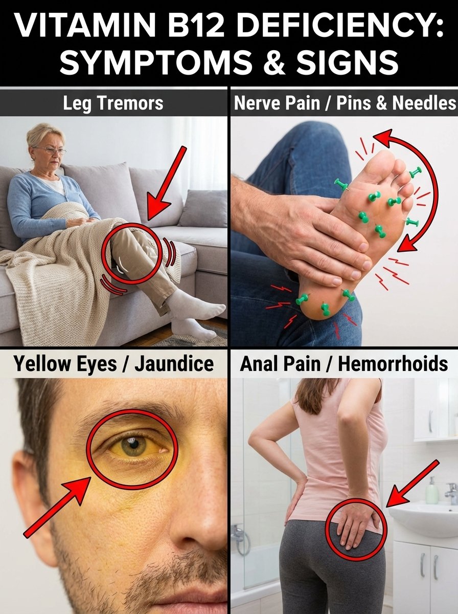 Your Body Is Secretly Signaling Low B12: 8 Unusual Warning Signs You Can't Afford to Ignore