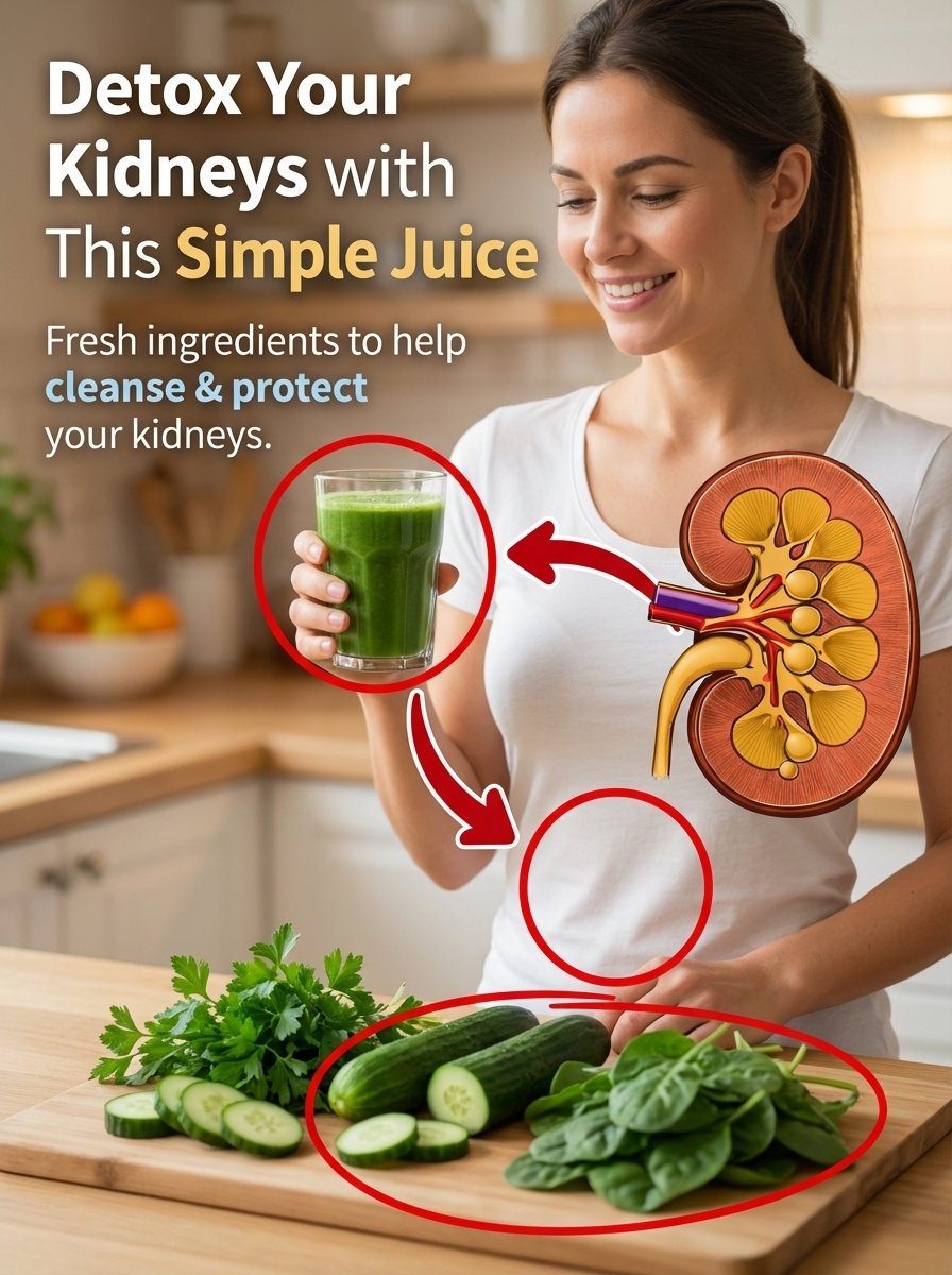 Unlock Your Body's Hidden Energy: The Refreshing 10-Minute Green Juice Your Kidneys Will Thank You For!