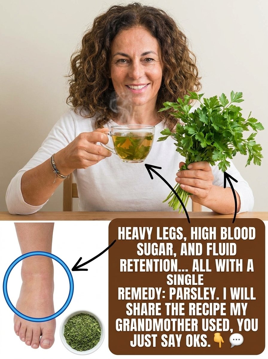 Don't Miss Out! The Simple Parsley Tea Hack for Instant Digestion & Glowing Health!