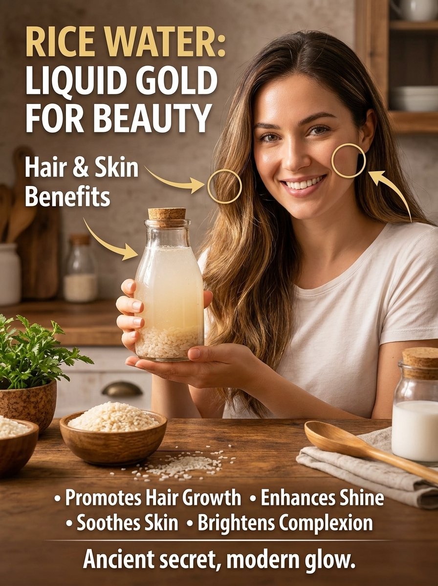 The FREE Kitchen Secret You're THROWING AWAY: How Rice Water Can Give You Flawless Skin & Hair (Starting Tonight!)