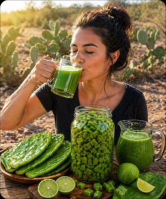 The 10-Day Nopal & Lemon Miracle: How This Ancient Drink Can Reset Your Blood Sugar, Vanish Inflammation, & Detox Your Liver!
