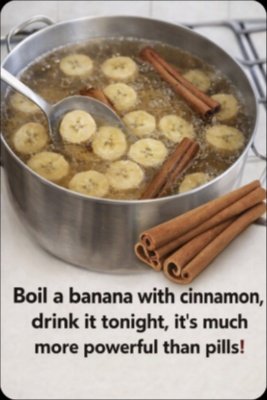 The Secret 2-Ingredient Bedtime Drink That Could Transform Your Sleep FOREVER (Banana + Cinnamon!)