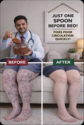 Heavy, Swollen Legs After 40? The Viral Nightly Spoonful That Could Change Everything