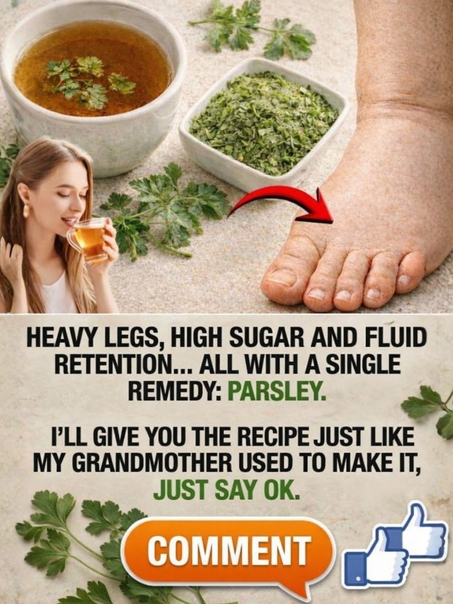 Unlock Lighter Legs & Boost Your Metabolism: The Parsley Tea Hack You NEED to Know Now!