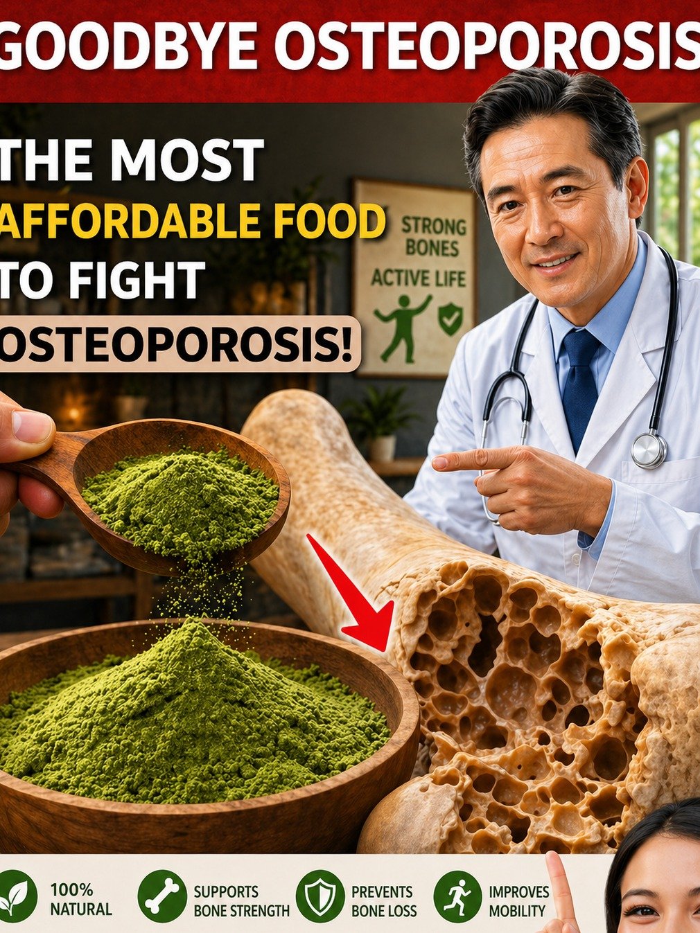 The Shocking $1 Secret to Bulletproof Bones After 60 (Most Doctors Won't Tell You This!)