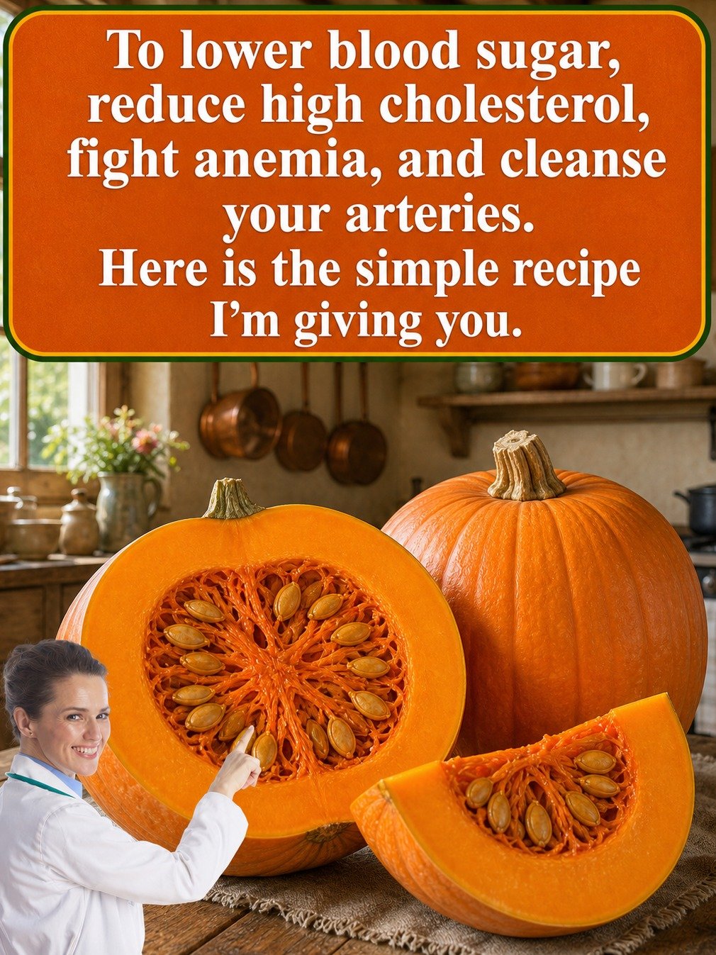 The Forgotten Superfood: How Pumpkin (Auyama) Could Revolutionize Your Blood Sugar, Cholesterol, and Heart Health!