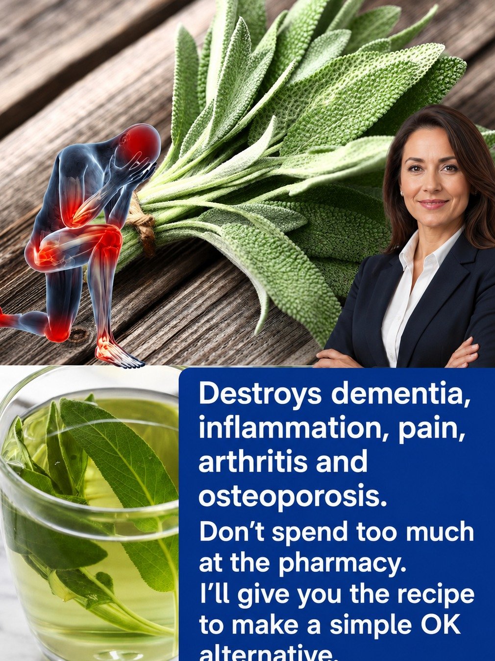 Unlock Your Brain's Power & Ditch Joint Pain: The Ancient Secret of Sage Tea You NEED to Know!