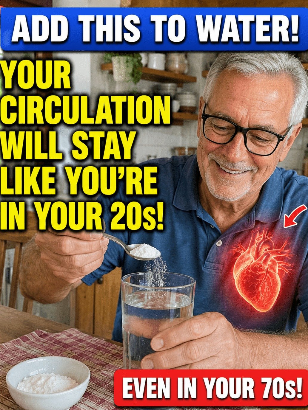The ONE Simple Daily Habit Changing EVERYTHING for Seniors: Why Magnesium in Your Water is the Key to Unstoppable Circulation and More Energy!