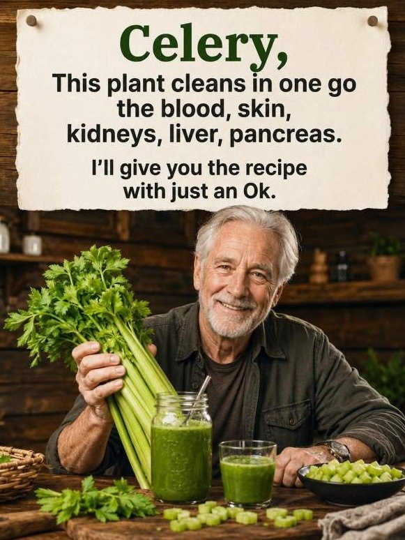 The Shocking Truth: Celery Forces a Total System Reset for Your Blood, Skin, & Organs