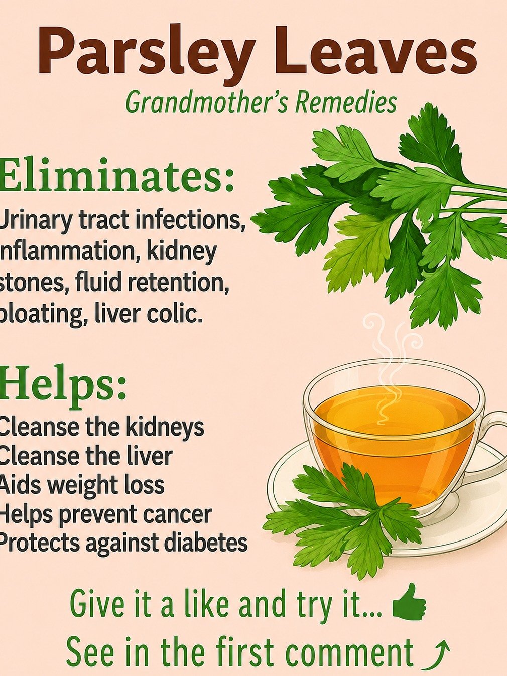 Unlock the Secret: 4 Incredible Ways Parsley Tea Can Revolutionize Your Health!