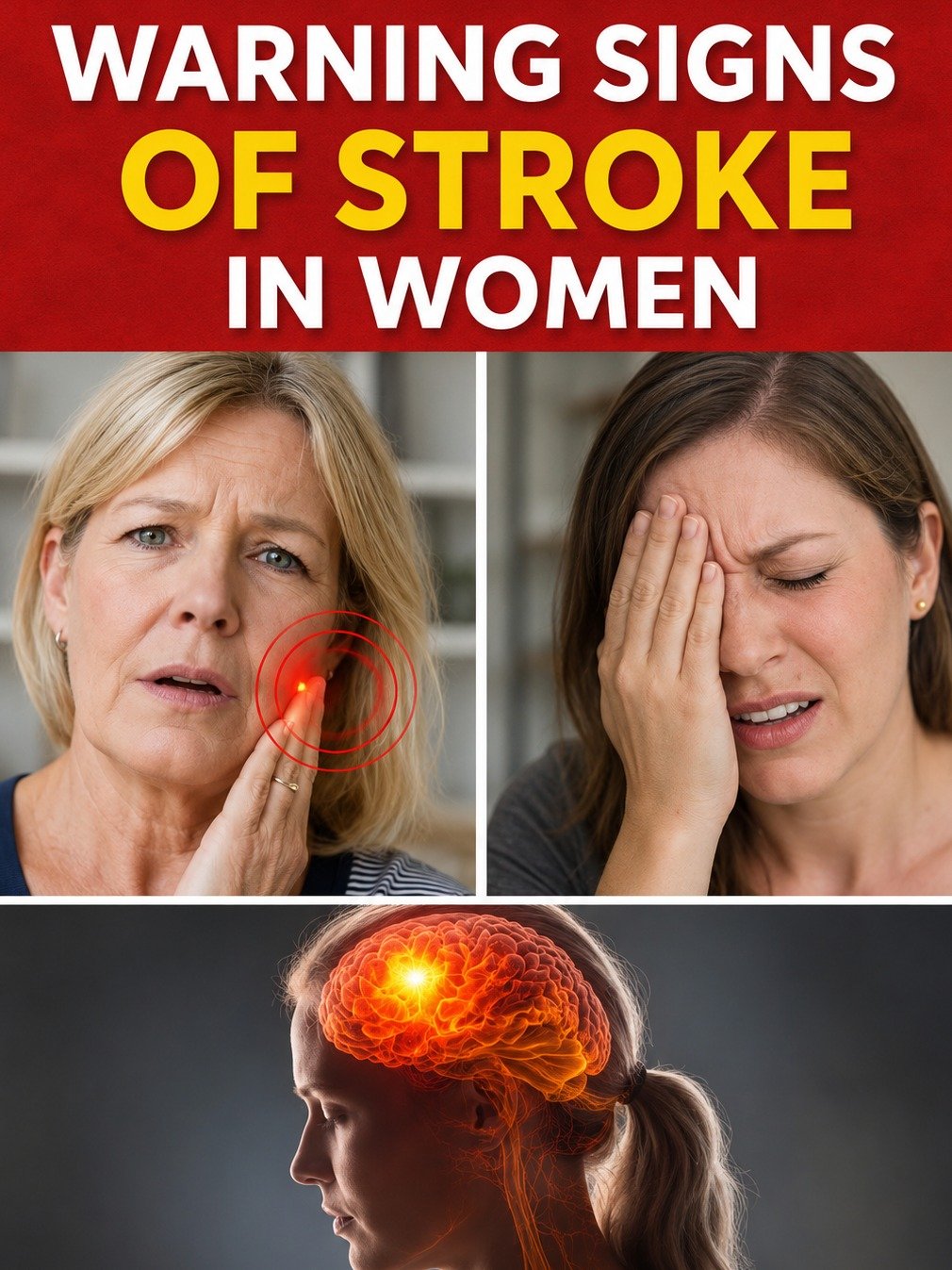 Your Brain Is Sending Alarms: 7 Critical Stroke Warning Signs You Absolutely Can't Ignore (And What to Do NOW)