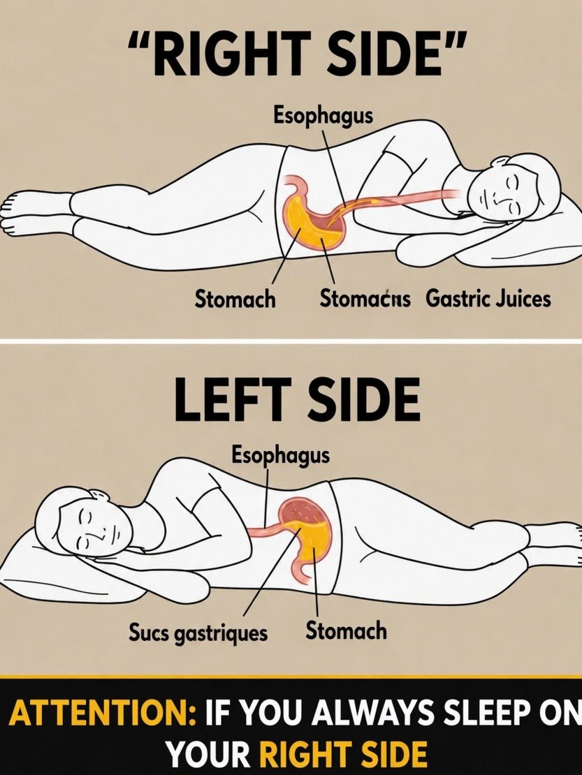 Still Sleeping on Your Right Side? What Your Body Is Secretly Telling You (And How to Fix It!)