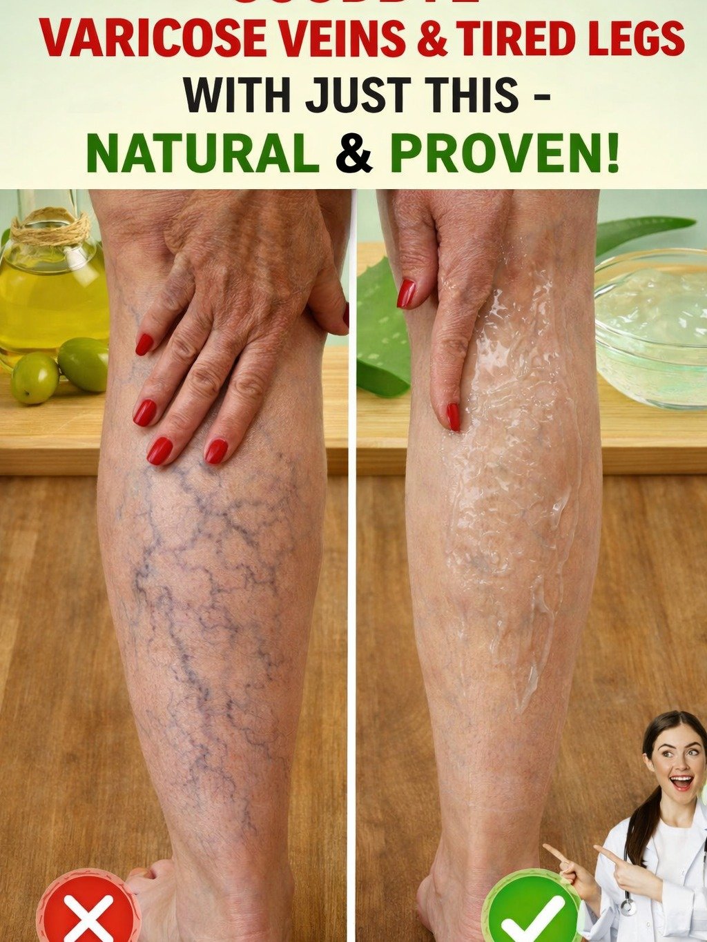The ONLY 3-Ingredient Remedy Your Grandma Swore By For Varicose Veins (And Why You NEED To Try It Now!)