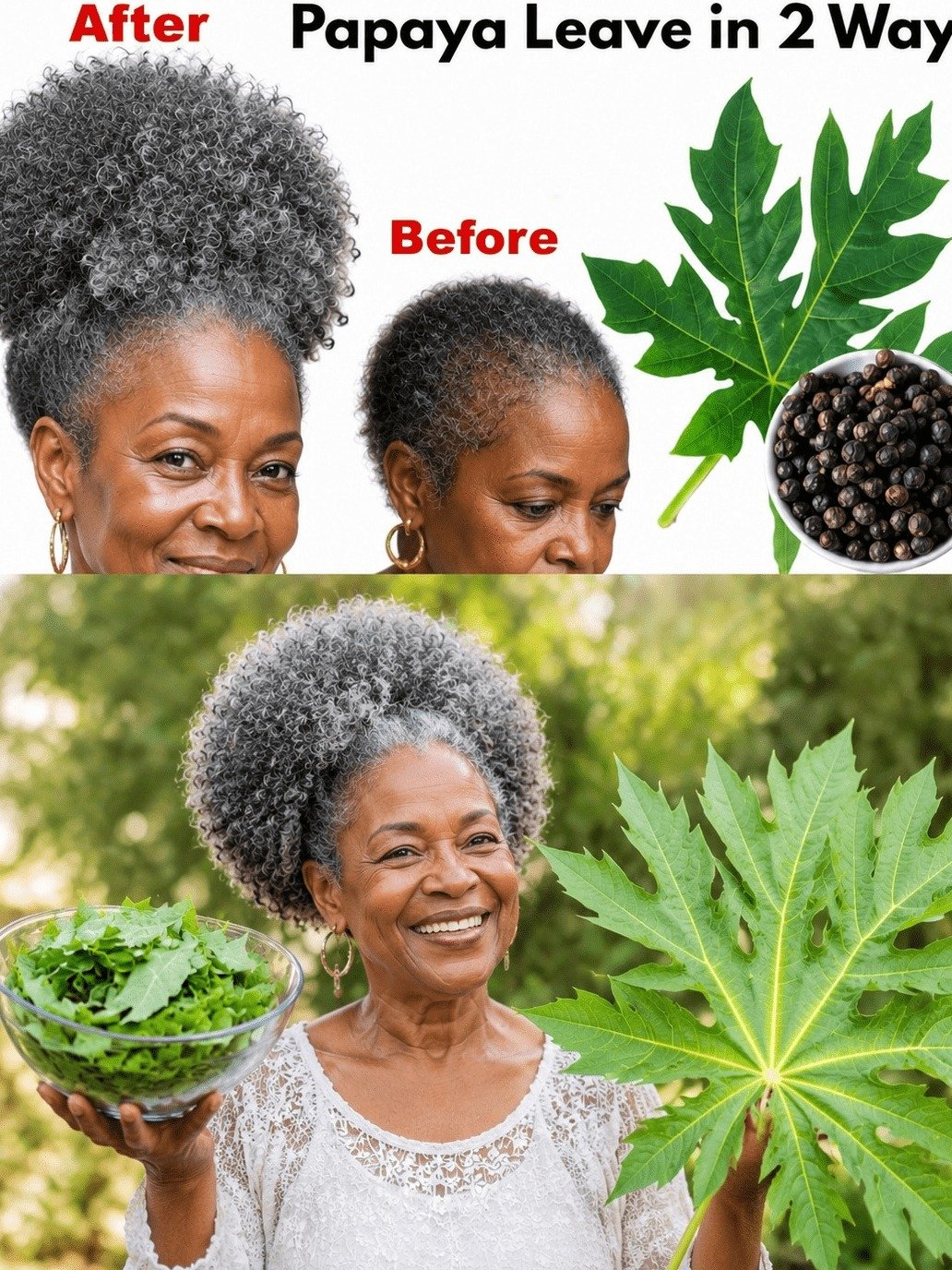 The Papaya Leaf Secret: How Women Over 50 Are Unclogging Their Scalps for Thicker Hair (You Won't Believe the 'Spice' That Doubles It!)