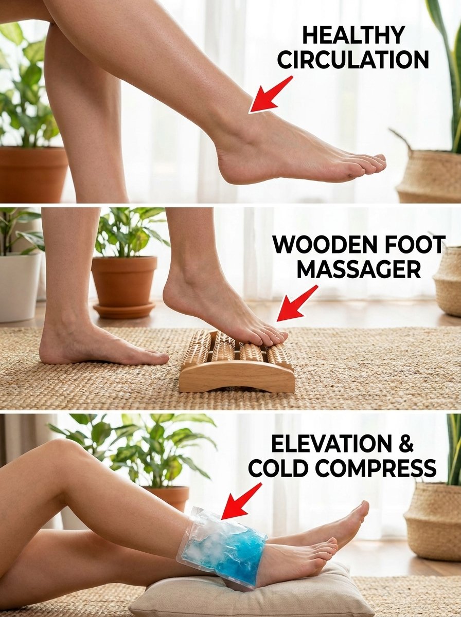 Tired of Heavy, Swollen Legs? Discover 6 Easy Exercises to Boost Your Circulation TODAY!