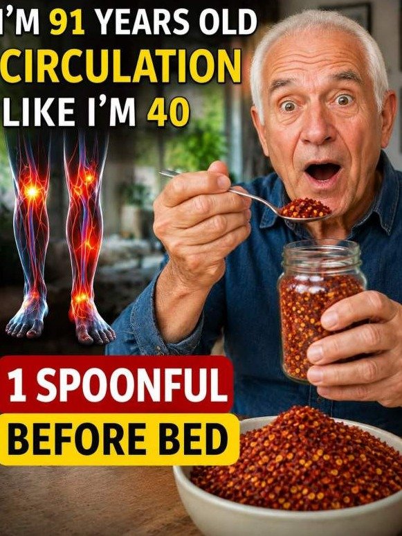 The 91-Year-Old Bedtime Secret: This Kitchen Spice Can Transform Your Circulation While You Sleep!