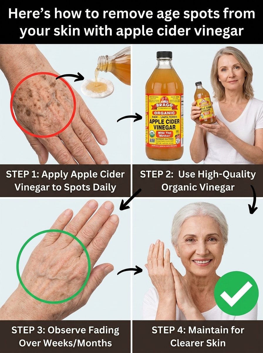 The Shocking Truth: Can Apple Cider Vinegar REALLY Erase Your Age Spots? (Read BEFORE You Try!)