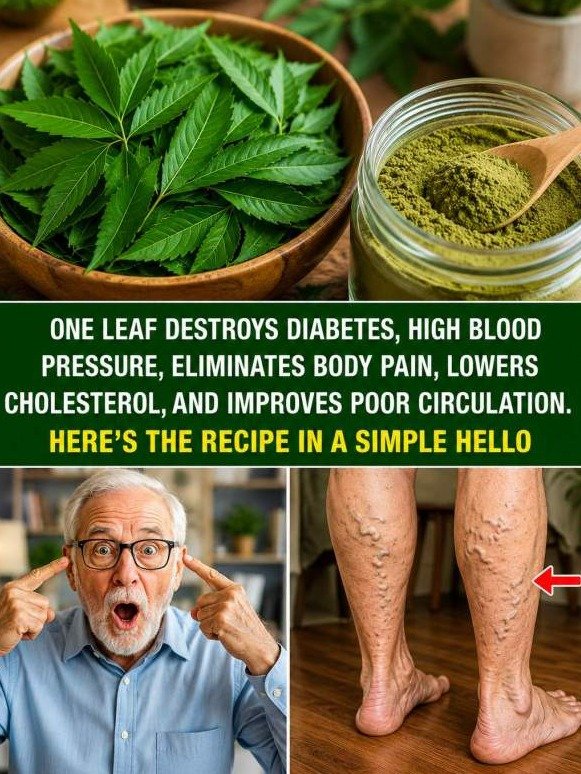 The Bitter Leaf Tea Secret: Why This One Drink Is Silently RESETTING Blood Sugar, Pressure, Cholesterol, & Heavy Legs