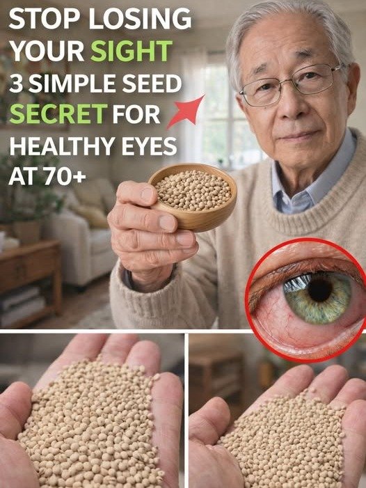The Silent Thieves Are Stealing Your Sight! Uncover the 3 Seeds & 1 Fruit That Can Save Your Vision After 60!