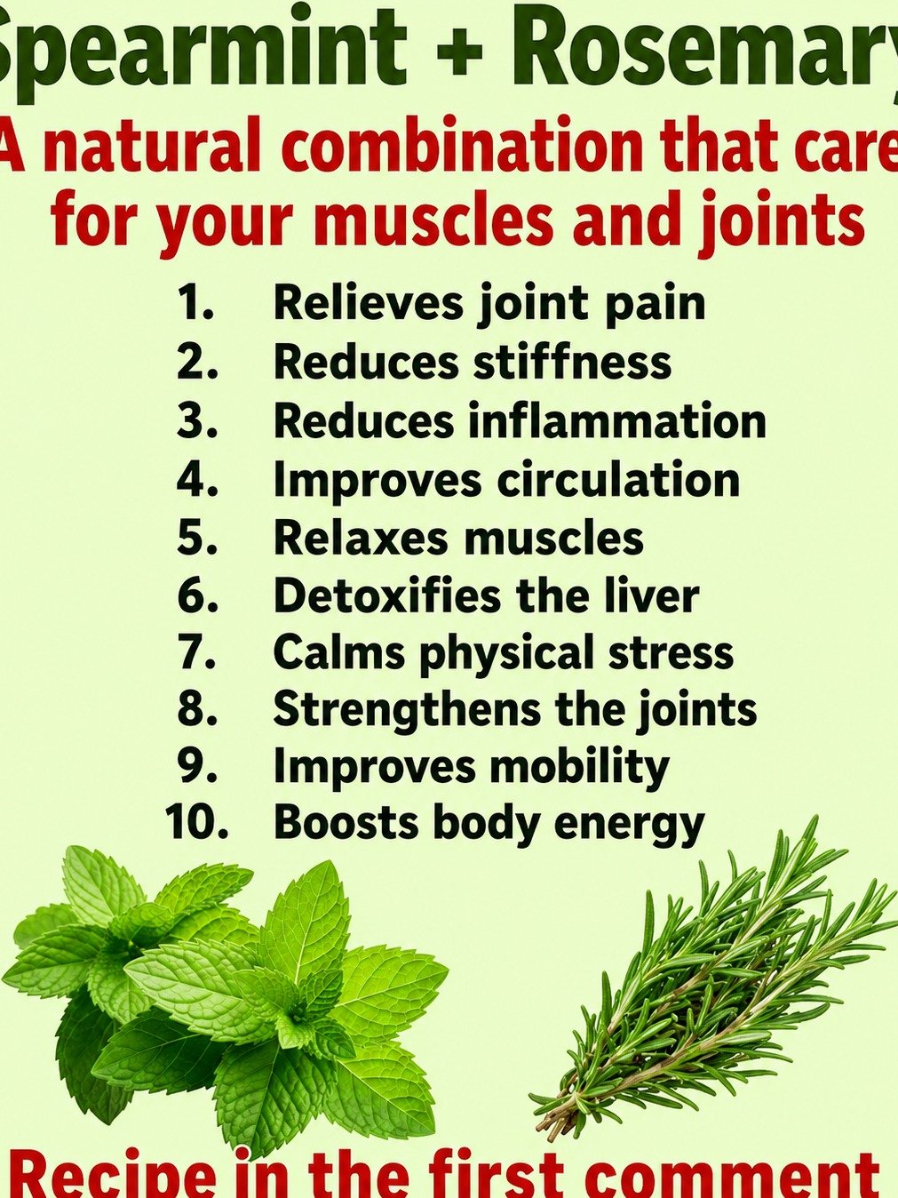 Struggling with Stiff Joints? Discover the Ancient Secret of Mint & Rosemary Tea That Could Change Everything!