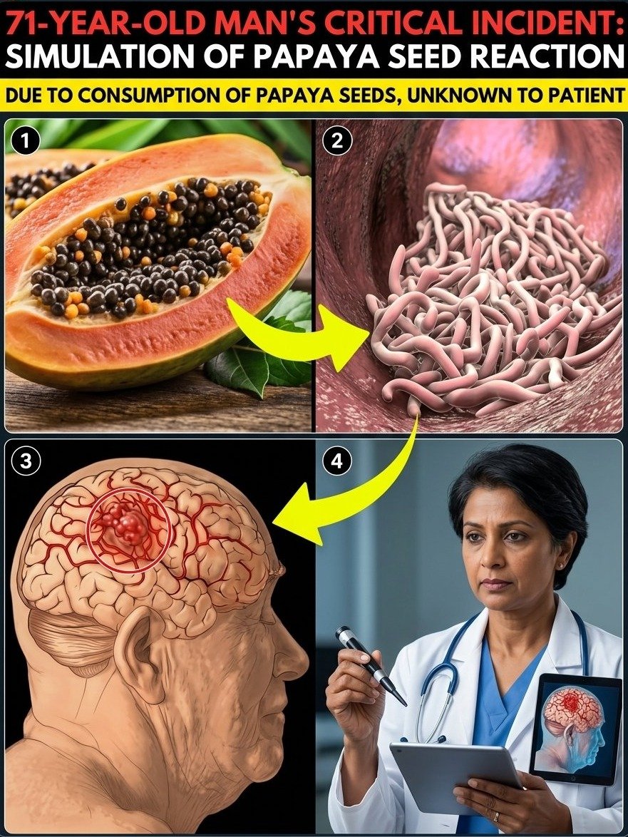 The #1 Papaya Blunder Secretly Sabotaging Your Gut After 60 (And The Simple Hack to Heal It)