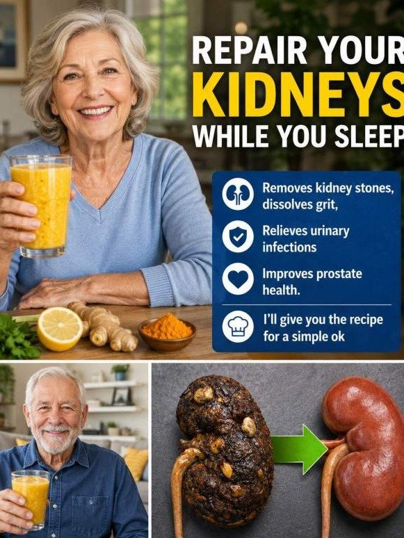 The Overnight Miracle? This Orange-Gold Drink Is Quietly REPAIRING Your Kidneys While You Sleep (Don't Miss Out!)
