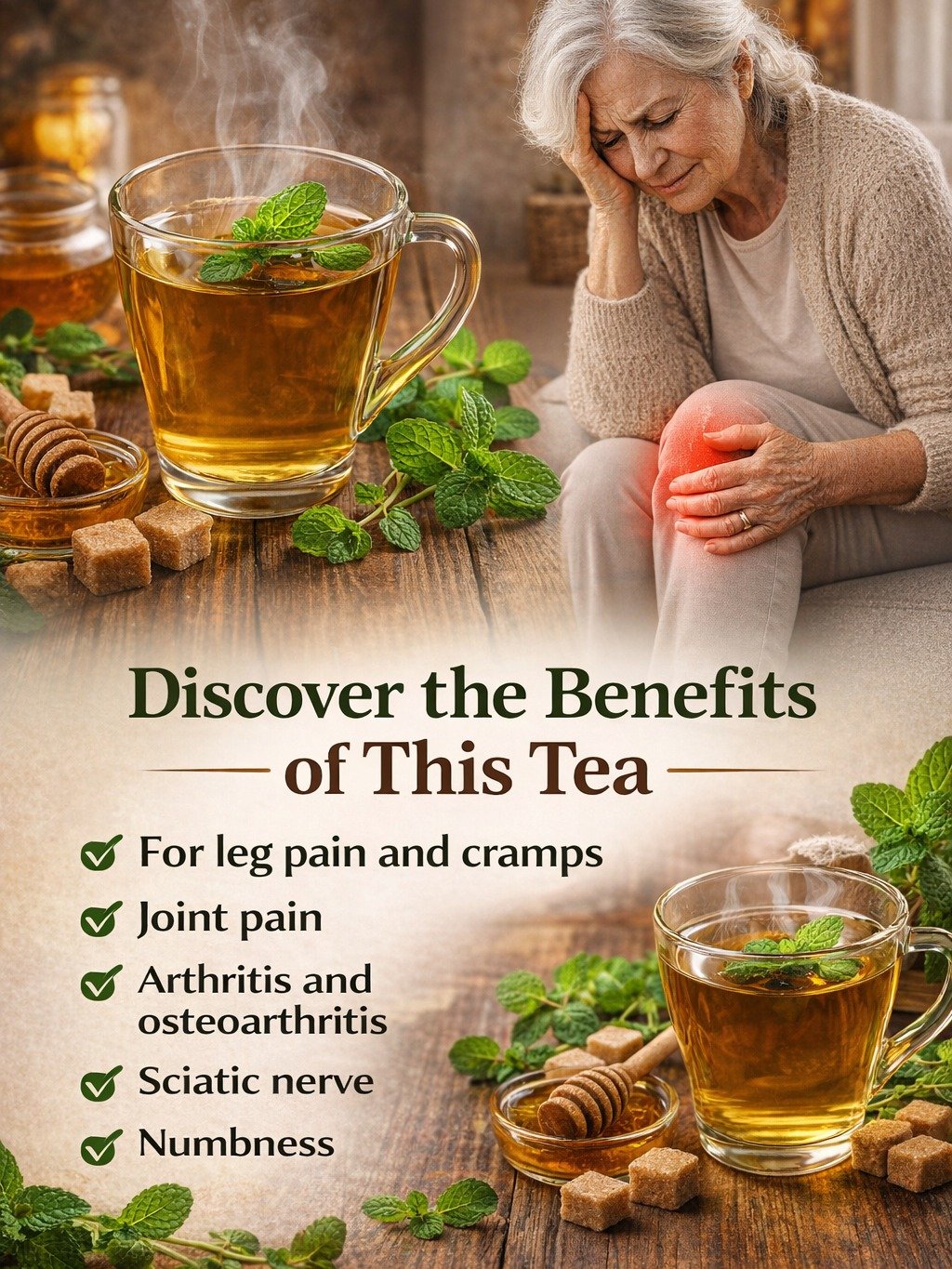 Suffering from Aches? Discover the 8 Shocking Ways Mint Tea Can Vanish Leg Pain, Cramps & Joint Discomfort!