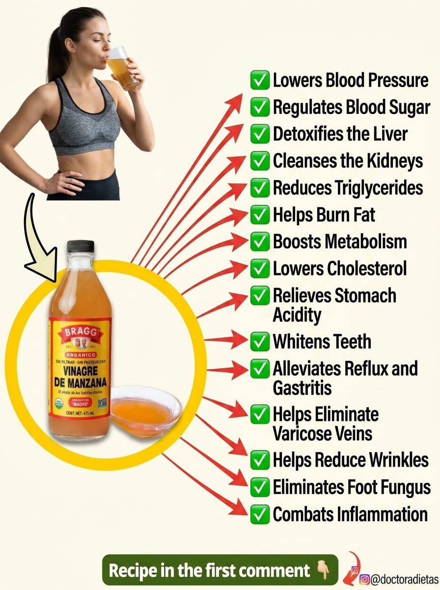 Women: Drink Apple Cider Vinegar on an Empty Stomach for 15 Days and Prepare for THESE Surprising Changes!