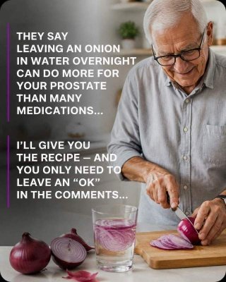 Forget Expensive Pills: This Overnight Onion Water Trick Could Unclog Your Prostate and Change Your Nights Forever