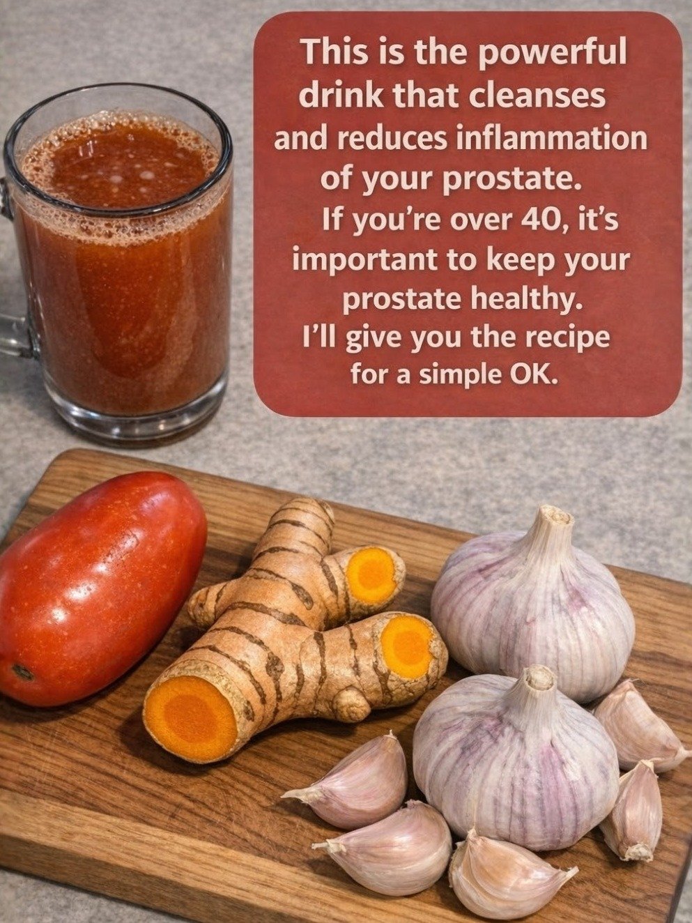 Men, This 15-Day 'Master Smoothie' Could Be the Secret to Crushing Prostate Inflammation & Reclaiming Your Peak Vitality!
