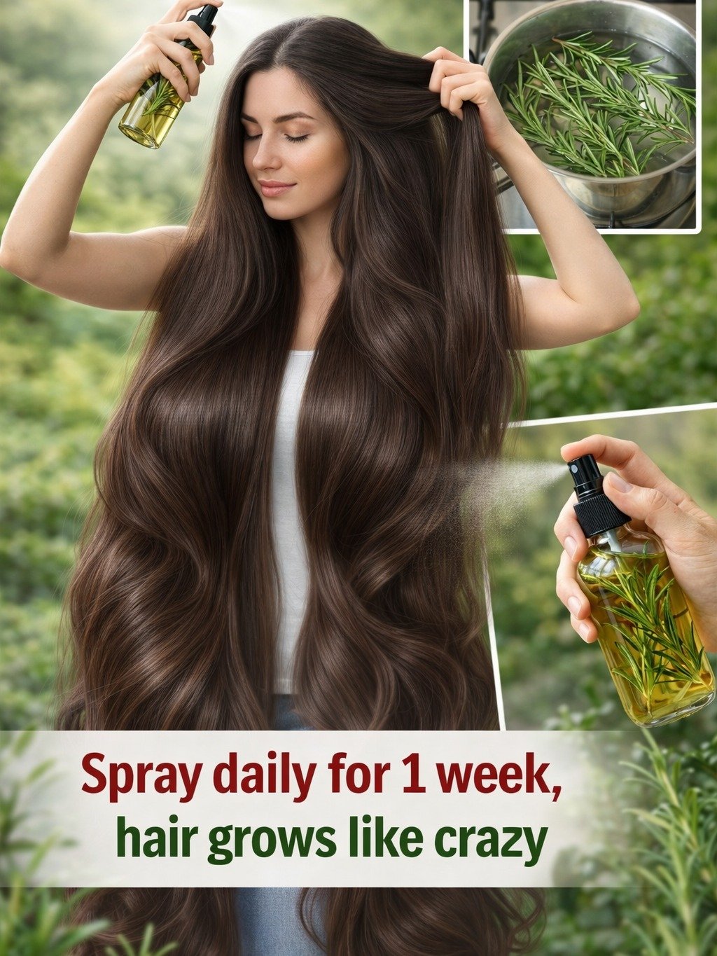 The 2-Minute Daily Ritual That Could TRANSFORM Your Hair: Why Everyone's Obsessed with Rosemary Water (And How to Do It Right!)
