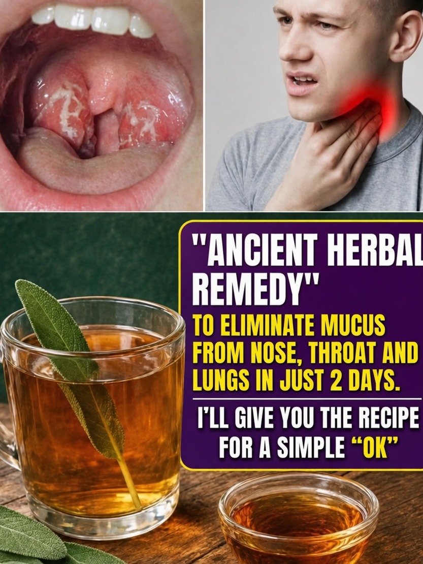 Suffering From Congestion? This Ancient Herb Can INSTANTLY Clear Mucus From Your Lungs, Nose, & Throat!