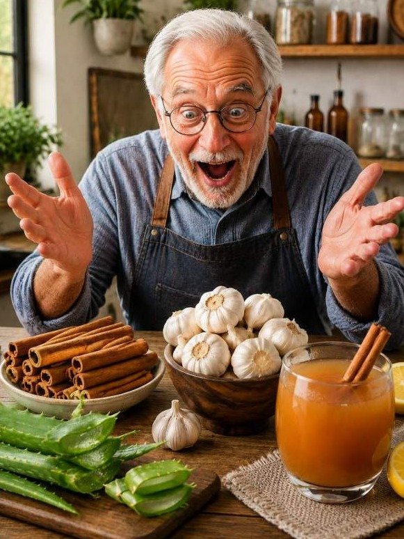 The Forgotten Trio: How Aloe, Garlic, & Cinnamon Can INSTANTLY RESET Your Vision & Supercharge Your Immunity (You Won't Believe the Change!)