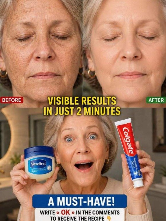The 2-Minute Secret Women Are Gatekeeping: Colgate + Vaseline for an Instant Face Reset (You Won't Believe Your Eyes!)