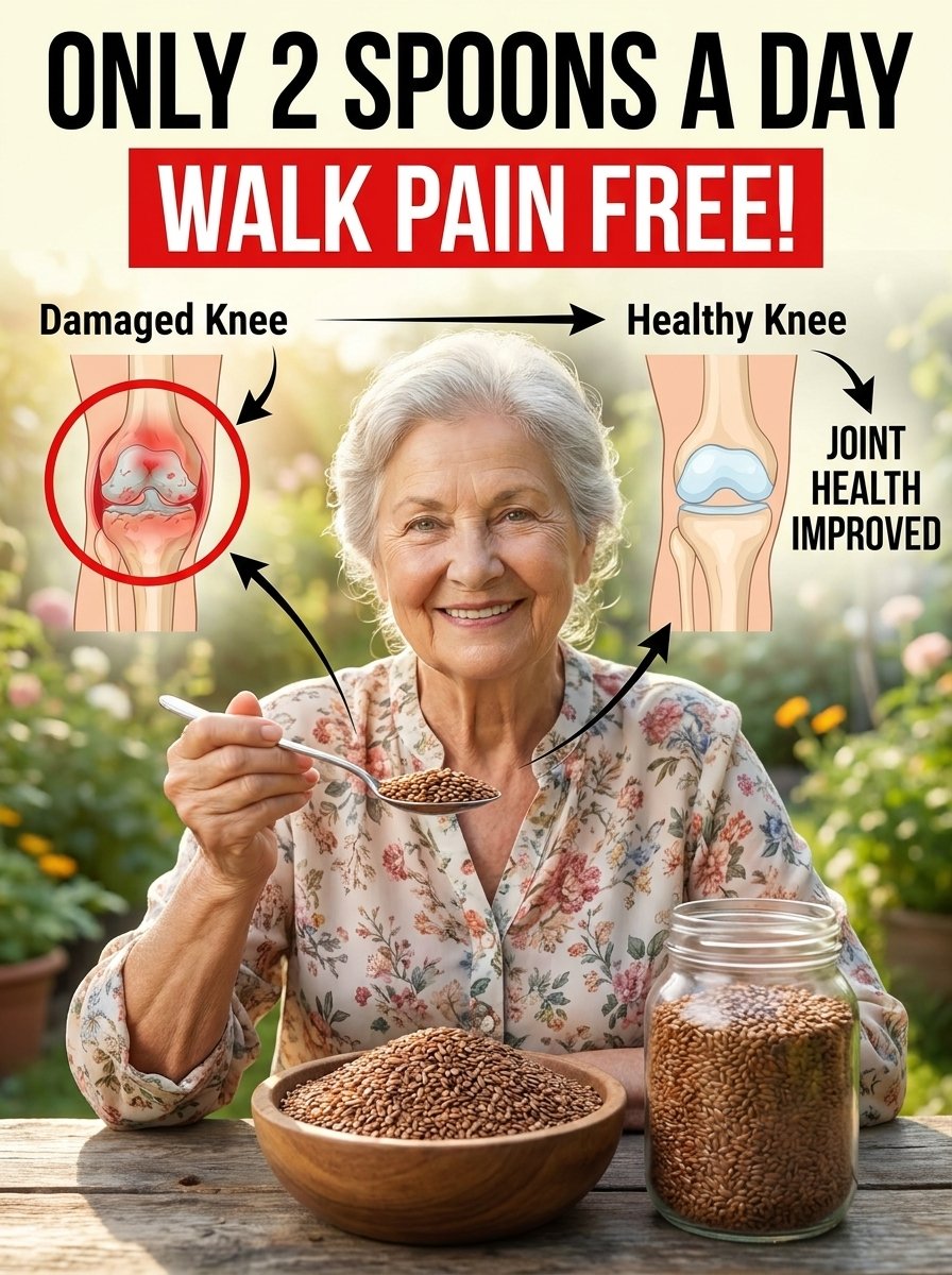 Aching Knees? The Surprising 2-Spoon Daily Habit That Could Transform Your Mobility!