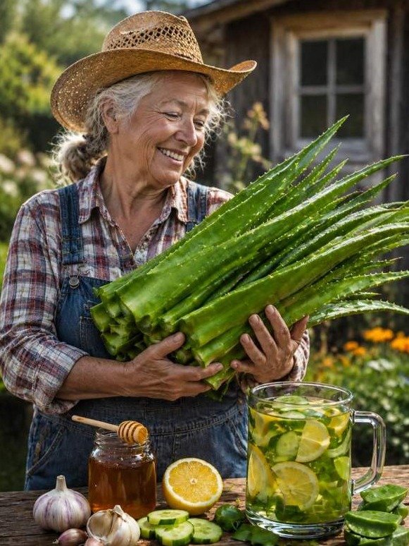 The Morning Elixir No One Tells You About: How This Simple Aloe Vera Flush Can Revolutionize Your Aging Eyes!