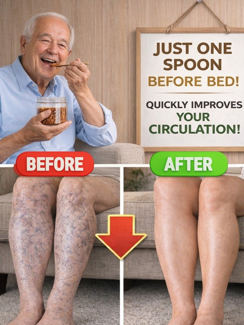 The Secret to Lighter Legs? It's What You Eat Before Bed! 6 Foods You NEED Tonight