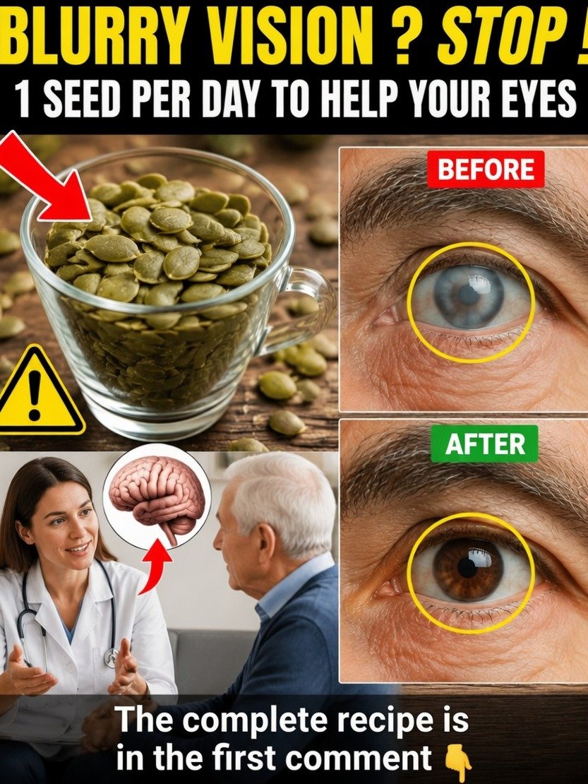 The 3-Seed Morning Miracle: Unlock Sharper Vision & a Laser-Sharp Mind, Even If You're 90!