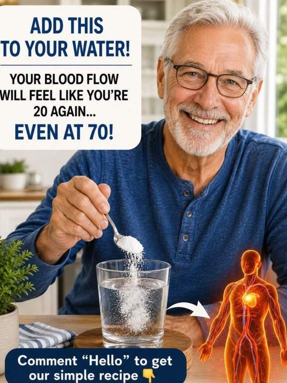 Unlock Flawless Circulation: Just a Pinch of THIS Mineral in Your Water Will Change Your Mornings Forever