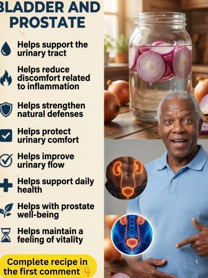Grandmother's Forgotten Secret: The 7-Day Red Onion & Citrus Elixir That Could Revolutionize Your Prostate & Bladder Health!
