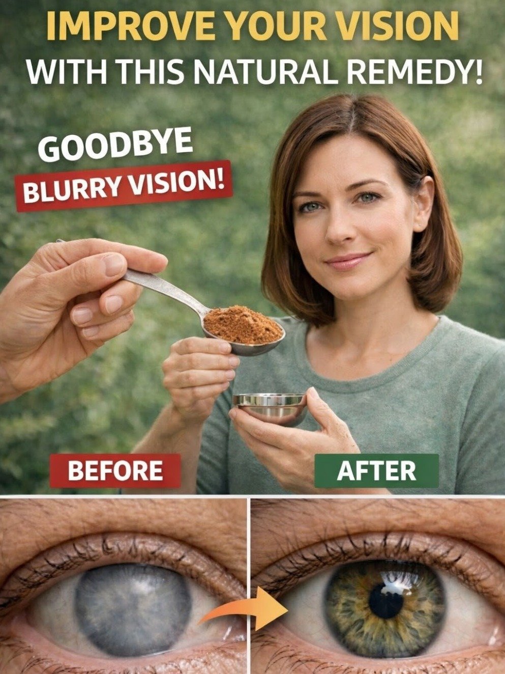 The Golden Secret: How a Simple Nighttime Turmeric Ritual Could Give You Crystal-Clear Morning Vision (Especially After 50)