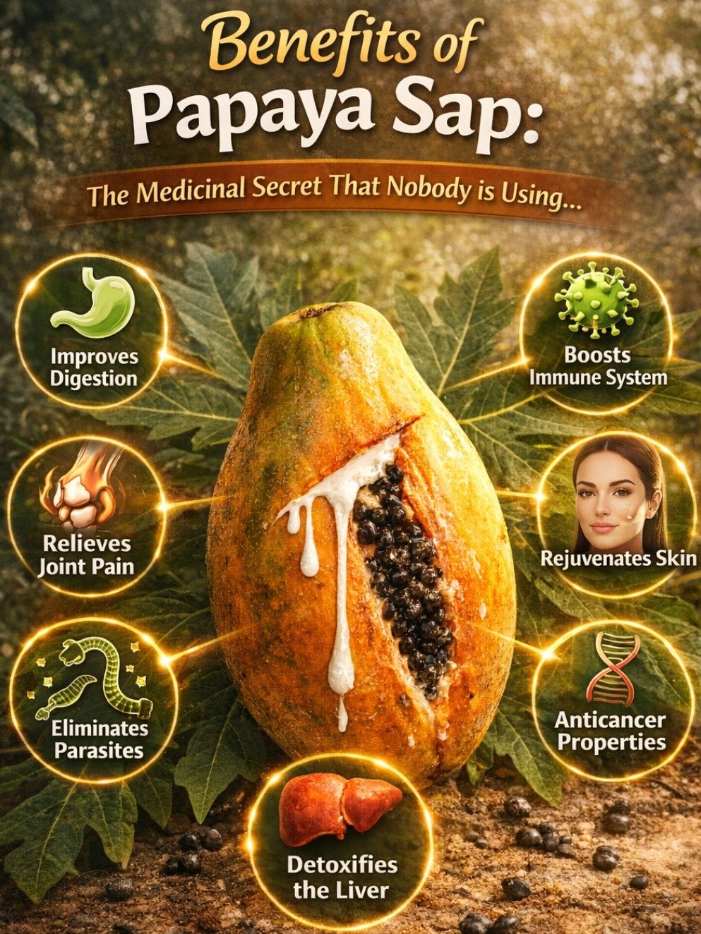 The Papaya Secret You're Missing: 7 Hidden Health Powers of Its Unripe Sap That Will Shock You!