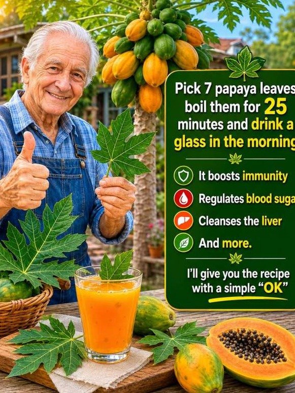 STOP Ignoring This! How 7 Papaya Leaves Can Quietly Reboot Your Liver, Blood Sugar, & Gut