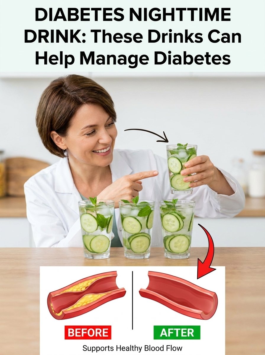 Diabetic? These 7 Overnight Drinks Could Radically Stabilize Your Blood Sugar (You Won't Believe the Difference!)