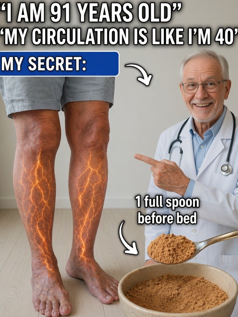 Seniors: Ditch Cold, Cramped Legs Tonight! These 6 Bedtime Foods Will TRANSFORM Your Nighttime Circulation