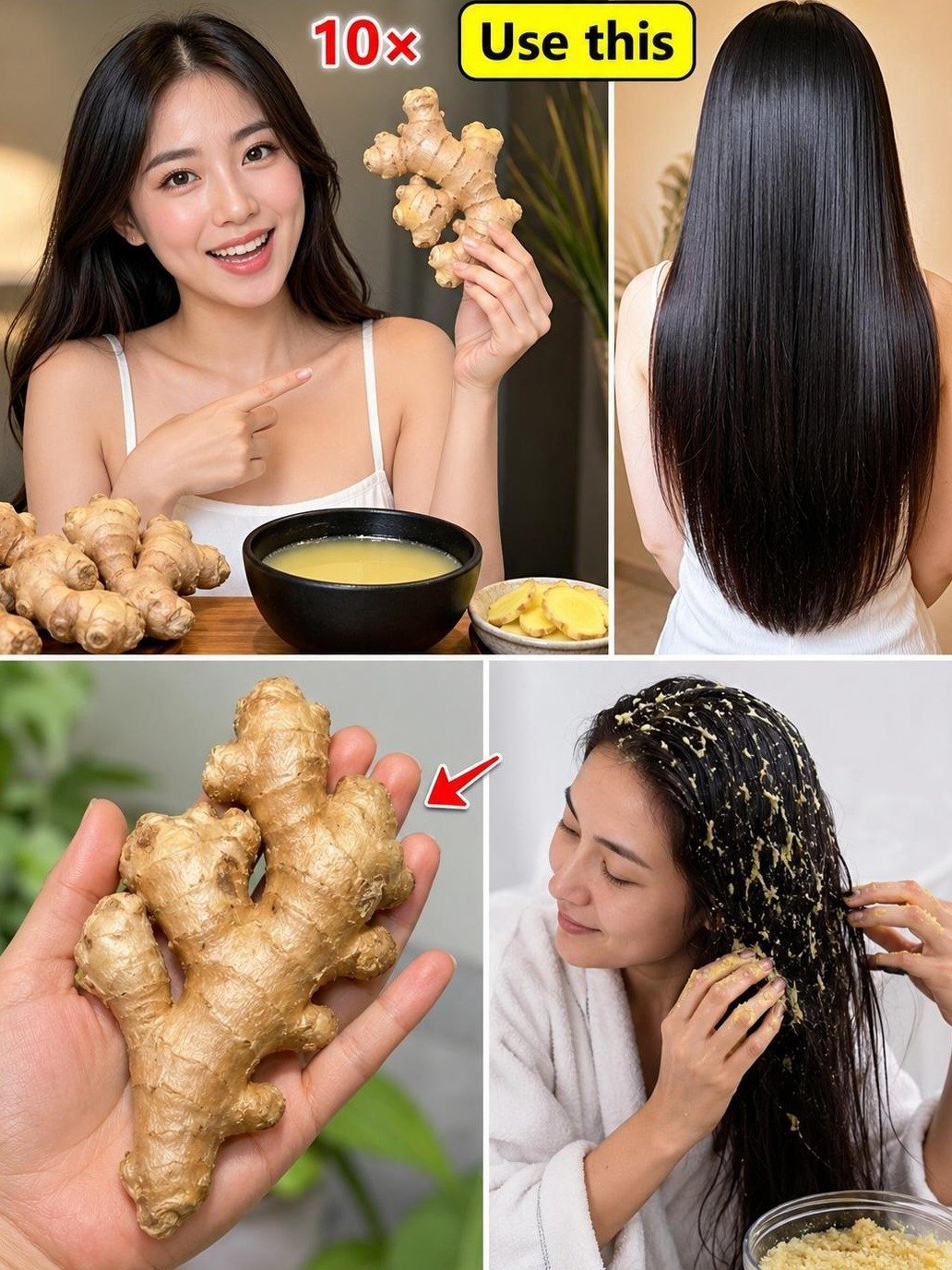 Unlock Thicker, Fuller Hair After 50: The Twice-Weekly Ginger Ritual Nobody's Telling You About