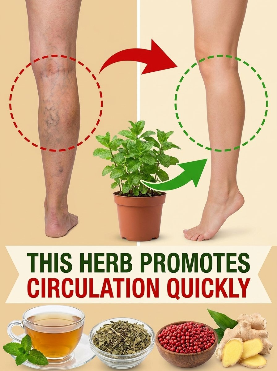 STOP Heavy Legs! This 10-Minute Morning Tea Unlocks Effortless Blood Flow After 60 (Forget Aspirin!)
