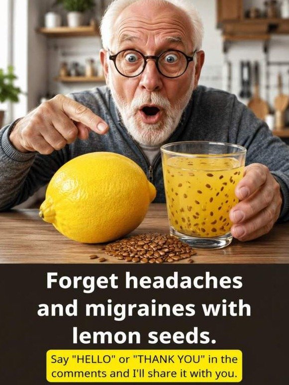 The Tiny Lemon Seed Secret That Could FINALLY End Your Migraines (Before They Even Start!)